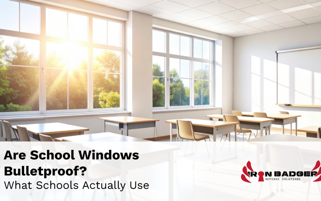 showing school windows bulletproof